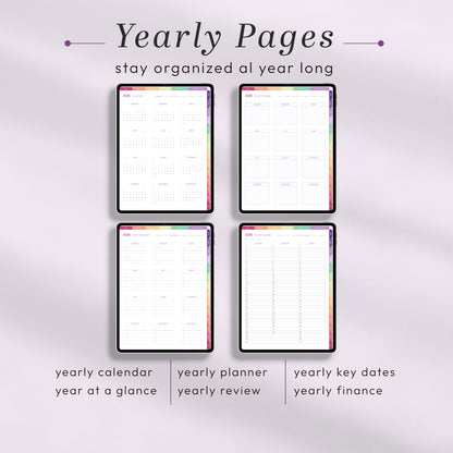 All-in-One 2026 Planner – Goals, Wellness, Finance & Productivity